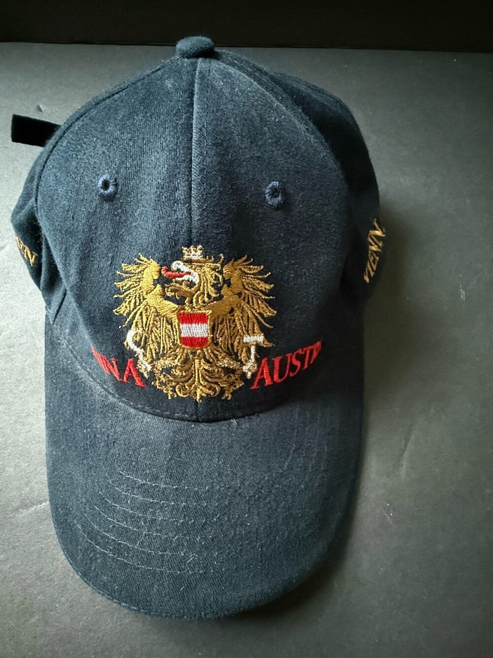 Vienna Austria Kress Embroidered Souvenir Travel Cap Baseball Hat Blue One Size